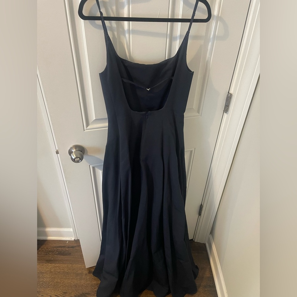 STAUD Navy A-Line Maxi Gown - Picture 4 of 5